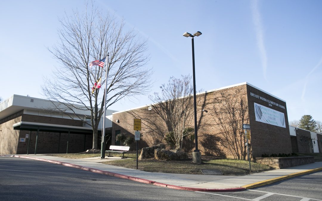 BWES Bryant Woods Elementary School building Jan. 10, 2019